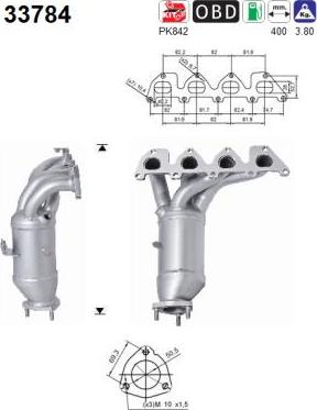 AS 33784 - Catalyseur droxauto.com