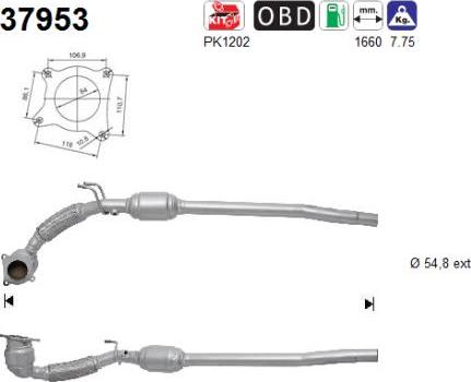 AS 37953 - Catalyseur droxauto.com