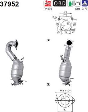 AS 37952 - Catalyseur droxauto.com