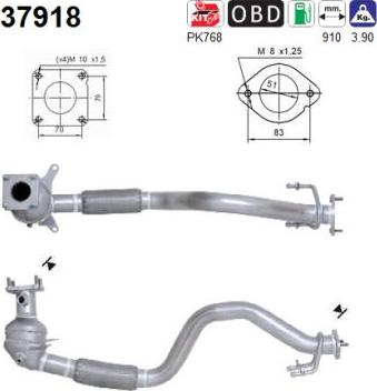 AS 37918 - Catalyseur droxauto.com