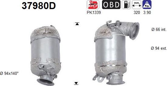 AS 37980D - Catalyseur droxauto.com