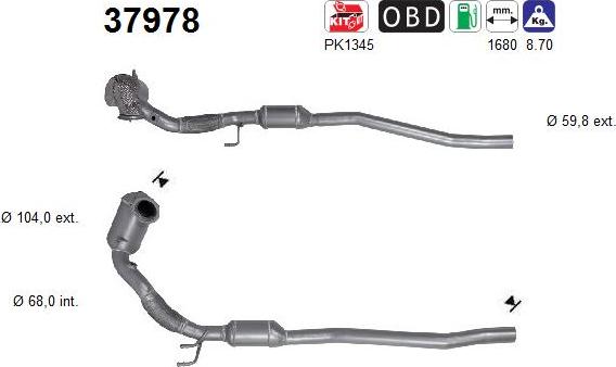 AS 37978 - Catalyseur droxauto.com