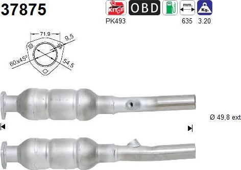 AS 37875 - Catalyseur droxauto.com