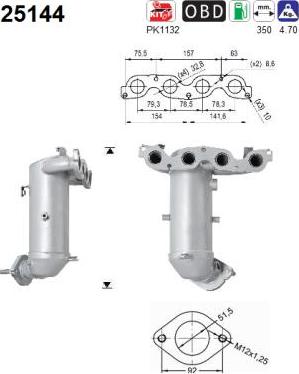 AS 25144 - Catalyseur droxauto.com