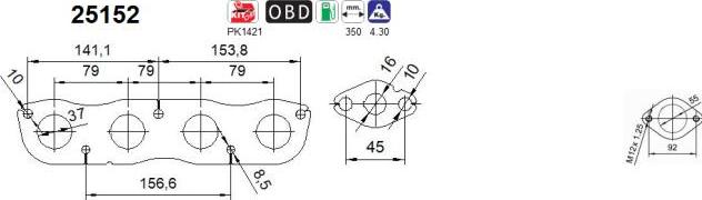 AS 25152 - Catalyseur droxauto.com