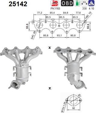 AS 25142 - Catalyseur droxauto.com