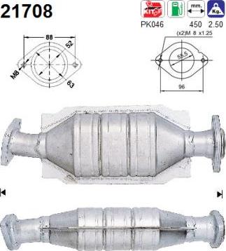 AS 21708 - Catalyseur droxauto.com
