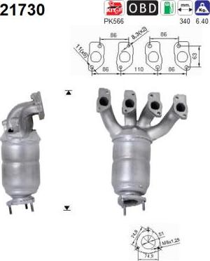 AS 21730 - Catalyseur droxauto.com