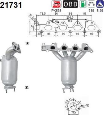 AS 21731 - Catalyseur droxauto.com