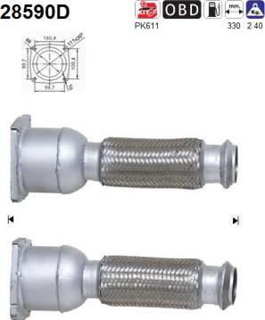 AS 28590D - Catalyseur droxauto.com