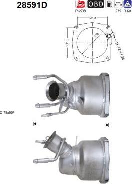 AS 28591D - Catalyseur droxauto.com