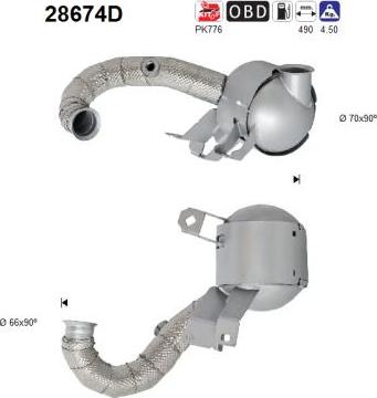 AS 28674D - Catalyseur droxauto.com