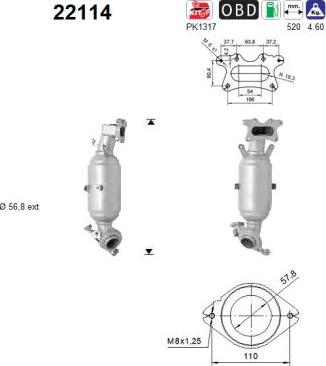 AS 22114 - Catalyseur droxauto.com