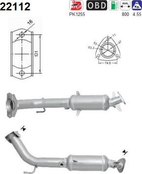 AS 22112 - Catalyseur droxauto.com