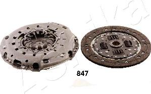 Ashika 92-08-847 - Kit d'embrayage droxauto.com