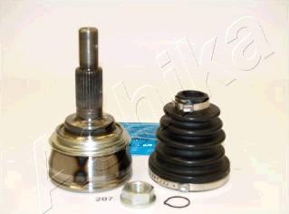 Ashika 62-02-207 - Jeu de joints, arbre de transmission droxauto.com