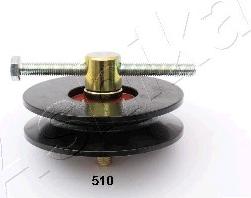 Ashika 129-05-510 - Poulie renvoi / transmission, courroie trapézoïdale à nervures droxauto.com