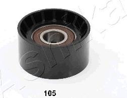 Ashika 129-01-105 - Poulie renvoi / transmission, courroie trapézoïdale à nervures droxauto.com