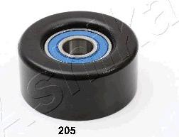 Ashika 129-02-205 - Poulie renvoi / transmission, courroie trapézoïdale à nervures droxauto.com