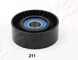 Ashika 129-02-211 - Poulie renvoi / transmission, courroie trapézoïdale à nervures droxauto.com