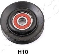 Ashika 129-0H-H10 - Poulie renvoi / transmission, courroie trapézoïdale à nervures droxauto.com