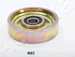 Ashika 129-0K-K02 - Poulie renvoi / transmission, courroie trapézoïdale à nervures droxauto.com