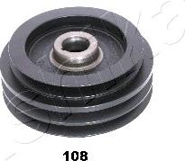 Ashika 122-01-108 - Poulie, vilebrequin droxauto.com