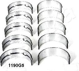 Ashika 86-1190G5 - Kit de coussinet de vilebrequin droxauto.com