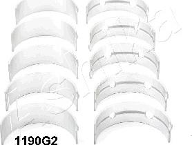 Ashika 86-1190G2 - Kit de coussinet de vilebrequin droxauto.com