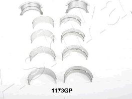 Ashika 86-1173GP - Kit de coussinet de vilebrequin droxauto.com