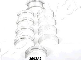 Ashika 86-2502A5 - Kit de coussinet de vilebrequin droxauto.com