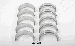 Ashika 86-2012A5 - Kit de coussinet de vilebrequin droxauto.com