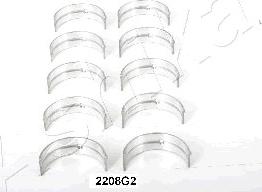 Ashika 86-2208G2 - Kit de coussinet de vilebrequin droxauto.com