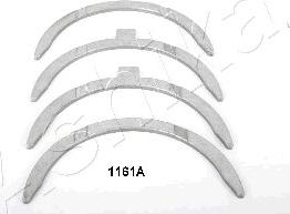 Ashika 79-1161A - Rondelle d'écartement, vilebrequin droxauto.com