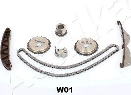 Ashika KCKW01 - Kit de distribution par chaîne droxauto.com