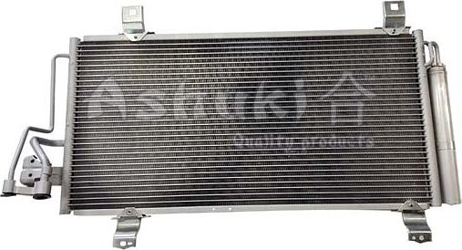 Ashuki M981-54 - Condensateur, climatisation droxauto.com