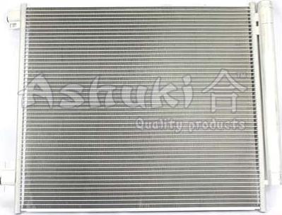 Ashuki N658-90 - Condensateur, climatisation droxauto.com