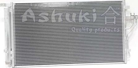 Ashuki Y556-22 - Condensateur, climatisation droxauto.com