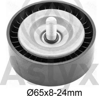 Aslyx AS-506464 - Poulie renvoi / transmission, courroie trapézoïdale à nervures droxauto.com