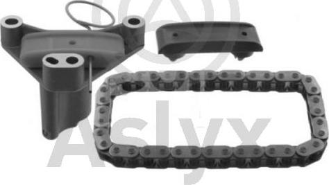 Aslyx AS-506198 - Kit de distribution par chaîne droxauto.com