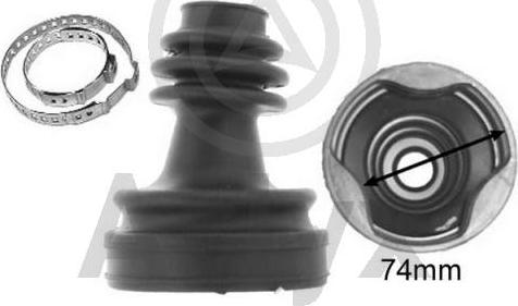 Aslyx AS-501572 - Joint-soufflet, arbre de commande droxauto.com