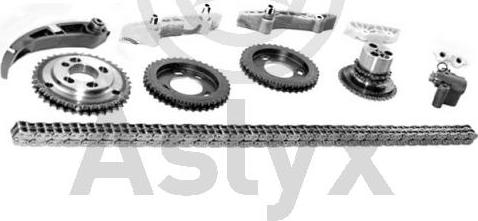 Aslyx AS-521041 - Kit de distribution par chaîne droxauto.com