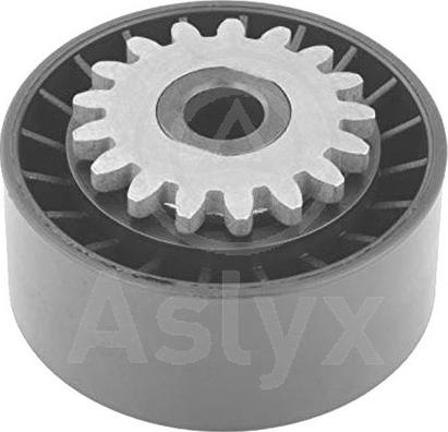 Aslyx AS-105159 - Poulie renvoi / transmission, courroie trapézoïdale à nervures droxauto.com