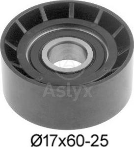Aslyx AS-105161 - Poulie renvoi / transmission, courroie trapézoïdale à nervures droxauto.com
