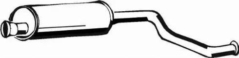 Asmet 09.011 - Silencieux arrière droxauto.com