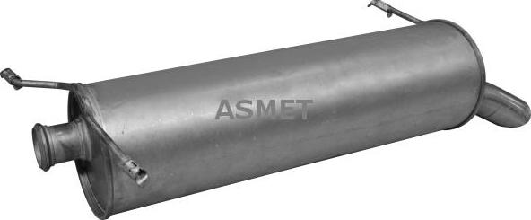 Asmet 09.023 - Silencieux arrière droxauto.com