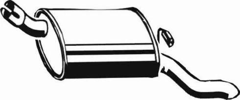 Asmet 05.050 - Silencieux arrière droxauto.com