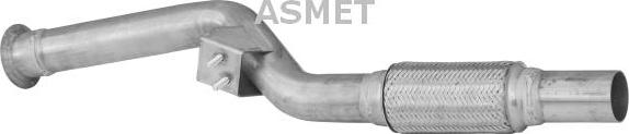 Asmet 02.051 - Tuyau d'échappement droxauto.com
