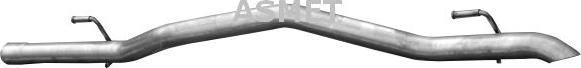 Asmet 02.038 - Tuyau d'échappement droxauto.com