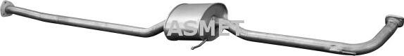 Asmet 13.004 - Silencieux central droxauto.com